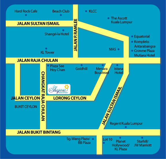 Shajasa Office Location Map